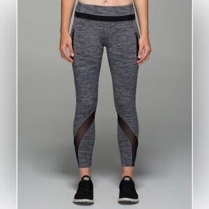Lululemon: Inspire Legging w/Mesh Panel